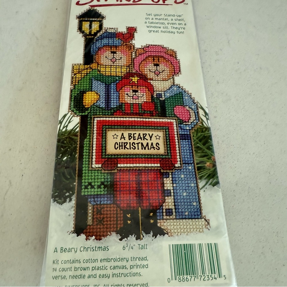 A Beary Christmas Embroidery Kit